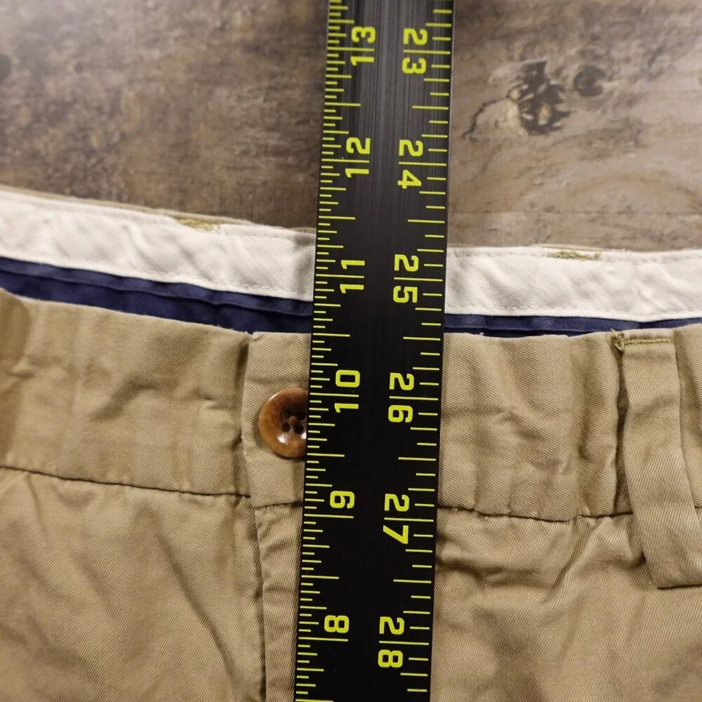 Polo Ralph Lauren Chino Shorts Men’s 33‎ Khaki 11” Inseam Classic Casual